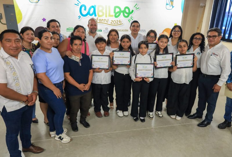 ELIGE PUERTO MORELOS SU CABILDO INFANTIL 2026, “PEQUEÑAS VOCES, GRANDES DECISIONES”