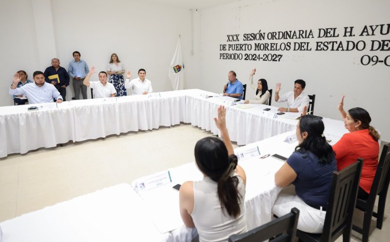 APRUEBA CABILDO DE PUERTO MORELOS DONACIÓN DE PREDIOS A LA SSC Y FGE DE QUINTANA ROO