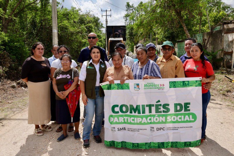 BLANCA MERARI HACE JUSTICIA SOCIAL A LEONA VICARIO CON PAVIMENTACIÓN, LIMPIEZA Y CONSTRUCCIÓN DE POZOS DE ABSORCIÓN