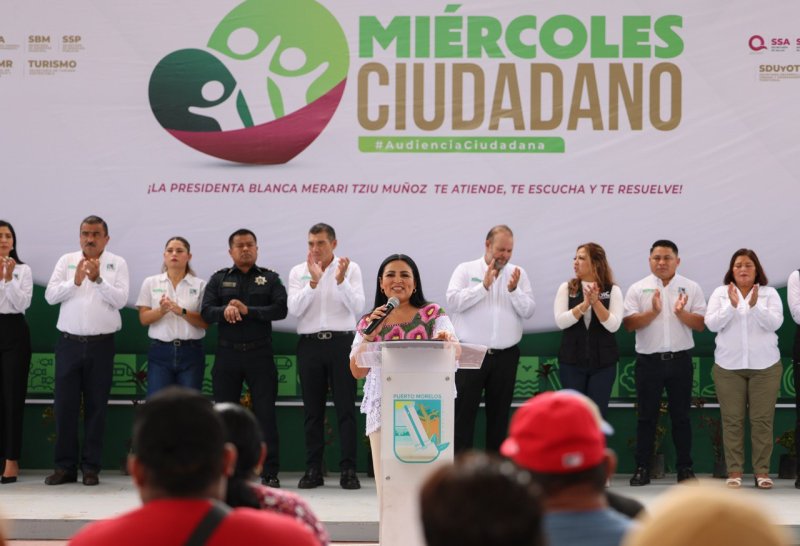 BLANCA MERARI PONE EN MARCHA EL PROGRAMA MIÉRCOLES CIUDADANO PARA ESCUCHAR Y ATENDER DE MANERA DIRECTA A LOS PORTOMORELENSES