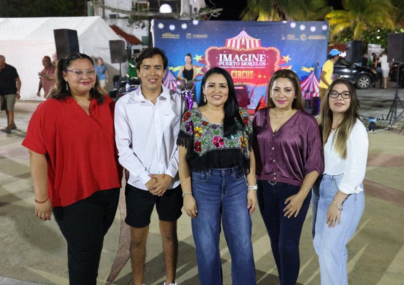 CELEBRA BLANCA MERARI CUARTA EDICIÓN DEL “CIRCUS IMAGINE” Y CONSOLIDA A PUERTO MORELOS COMO REFERENTE CULTURAL Y TURÍSTICO