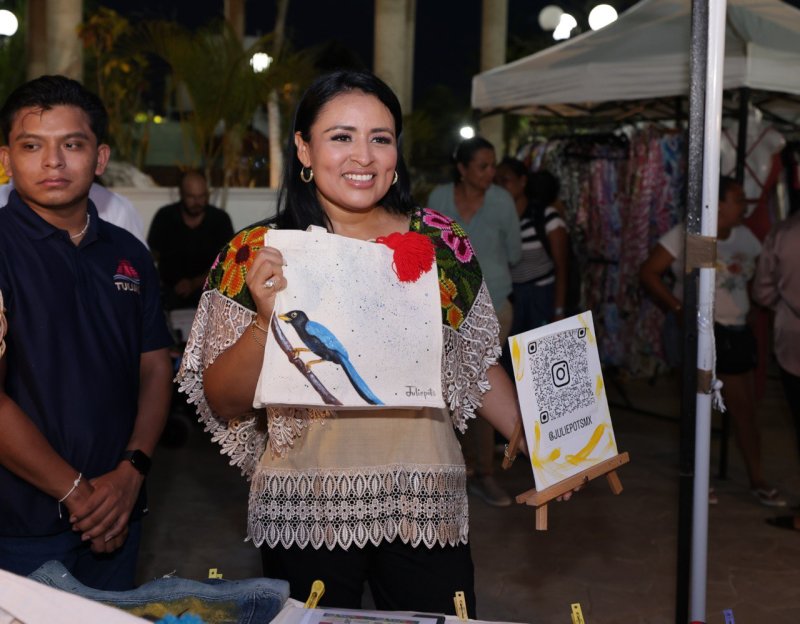 CON EL IMPULSO A LA ACTIVIDAD ARTESANAL, FORTALECEMOS LA ECONOMÍA DE PUERTO MORELOS: BLANCA MERARI