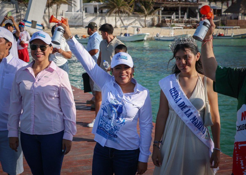 CON GRAN ÉXITO CIERRA EL TORNEO DE PESCA “DÍA DE LA MARINA” PUERTO MORELOS 2025
