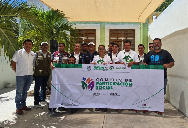 CONFORMAN 4 COMITÉS DE PARTICIPACIÓN SOCIAL PARA SUPERVISAR OBRAS DEL FAISMUN EN PUERTO MORELOS