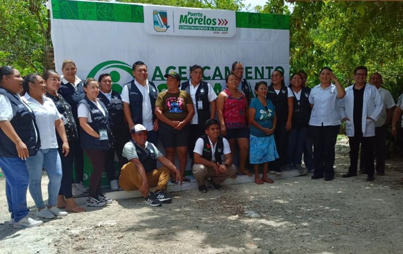 CONTINÚA AYUNTAMIENTO DE PUERTO MORELOS CON BRIGADAS DE ACERCAMIENTO CIUDADANO