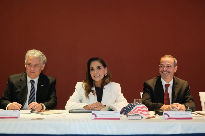 Destaca Mara Lezama el potencial económico y las oportunidades de inversión en Quintana Roo ante más de 100 inversionistas estadounidenses