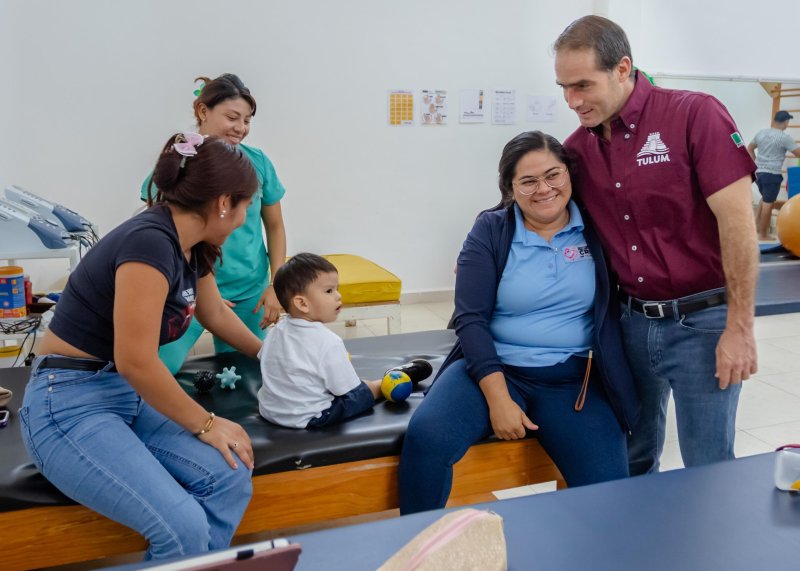 DIEGO CASTAÑÓN RECORRE INSTALACIONES DEL CRIM TULUM PARA CONOCER SU ESTADO Y REALIZAR MEJORAS