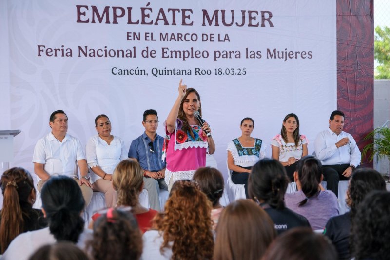 Feria de Empleo “Empléate Mujer” Impulsa la Igualdad Laboral en Cancún, con Más de 900 Oportunidades para Mujeres