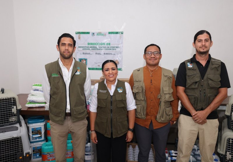 FORTALECE BLANCA MERARI CAMPAÑAS DE ESTERILIZACIÓN CON ENTREGA DE INSUMOS Y EQUIPO PARA BIENESTAR ANIMAL