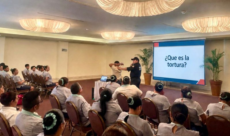 FORTALECE GOBIERNO DE PUERTO MORELOS LA PREVENCIÓN DE LA TORTURA CON CAPACITACIÓN A SERVIDORES PÚBLICOS