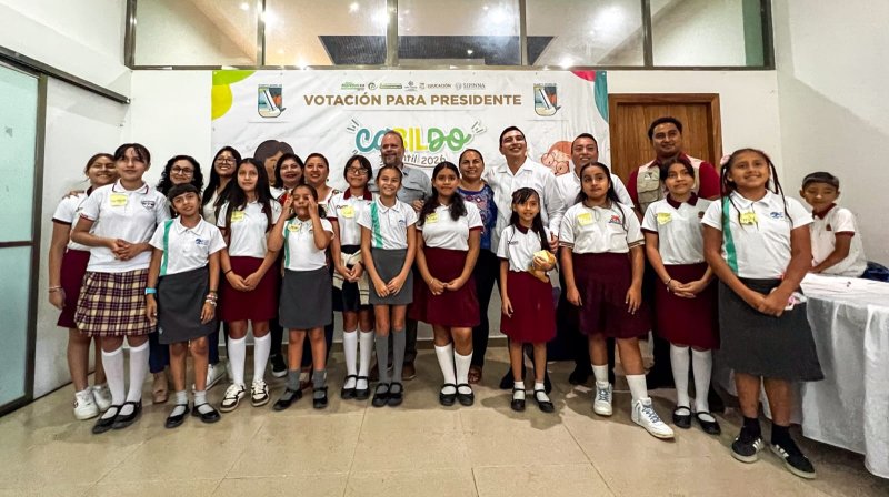 FORTALECE PUERTO MORELOS VALORES DEMOCRÁTICOS DESDE LA INFANCIA