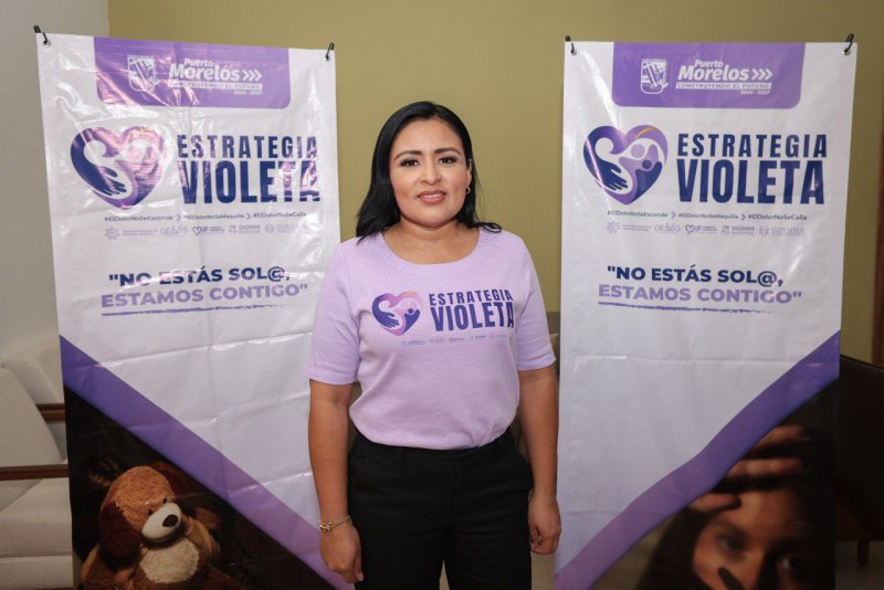 FORTALECEMOS ACCIONES DE PREVENCIÓN DE VIOLENCIA EN SECUNDARIAS Y COLEGIO DE BACHILLERES COMO PARTE DE LA “ESTRATEGIA VIOLETA”: BLANCA MERARI