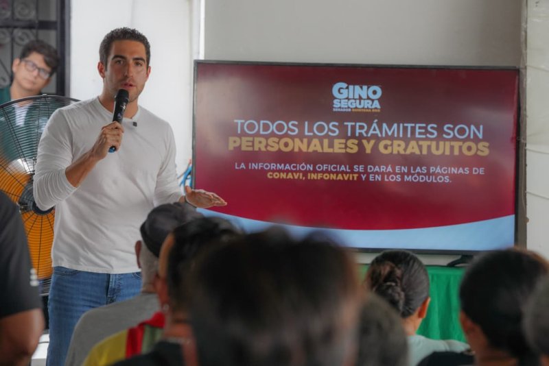 Gino Segura detalla en Cancún el alcance del programa “Vivienda para el Bienestar” en Quintana Roo