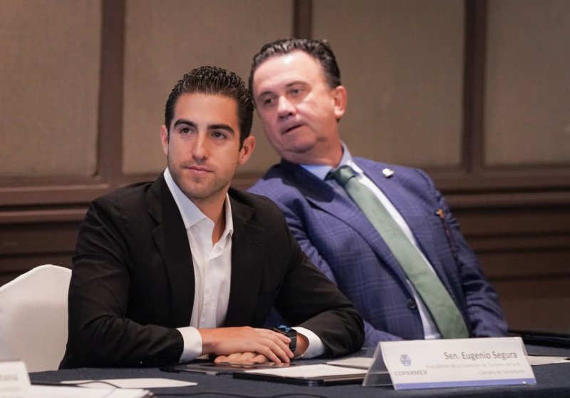 Gino Segura impulsa pacto legislativo para la modernización turística de México