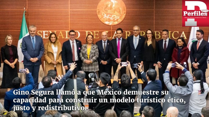 Gino Segura promueve un “Mundial Social” para posicionar a México como destino turístico ético y sostenible