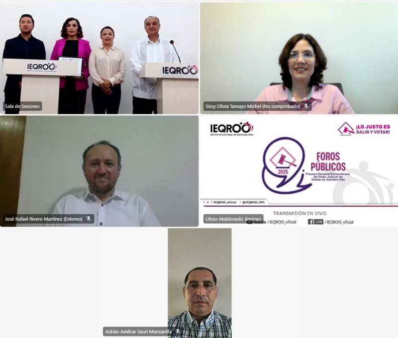 IEQROO – 6to Foro Público de manera virtual