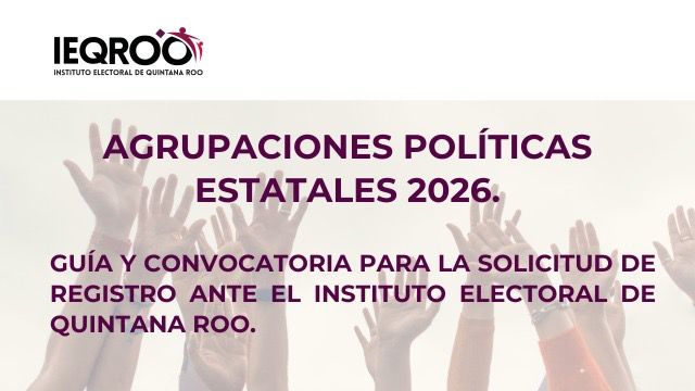 IEQROO – ¡Atención asociaciones ciudadanas quintanarroenses!