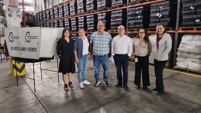 IEQROO – Funcionarios del IEQROO realizan visita técnica al Instituto Electoral de la Ciudad de México para fortalecer procesos organizativos