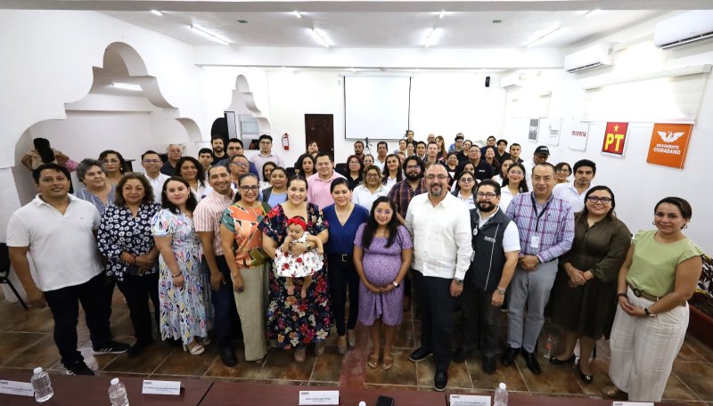 IEQROO inaugura lactario para las mamás trabajadoras que viven el periodo de lactancia.