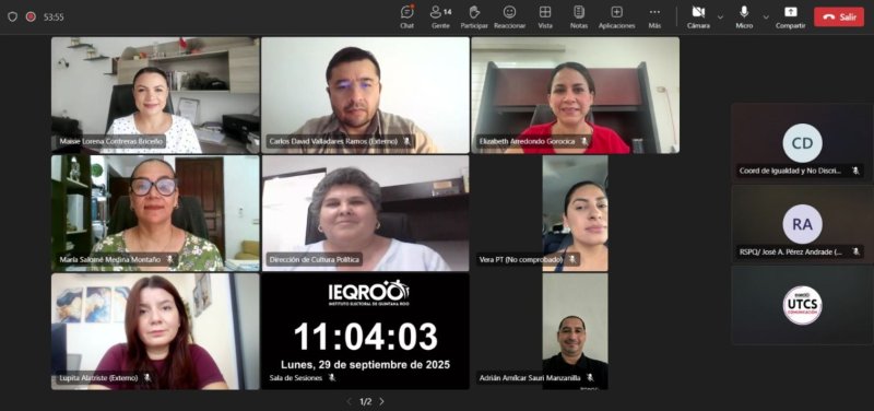 IEQROO – Instituto Electoral de Quintana Roo refuerza acciones contra la violencia política de género