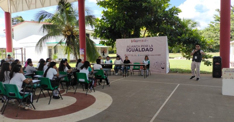 IEQROO – Jóvenes de Bacalar se suman a la construcción de una cultura democrática e igualitaria
