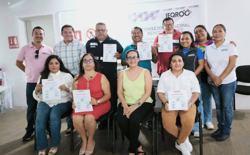 IEQROO – Reconocen a Consejos Municipales por su labor en el Proceso Electoral Extraordinario del Poder Judicial 2025