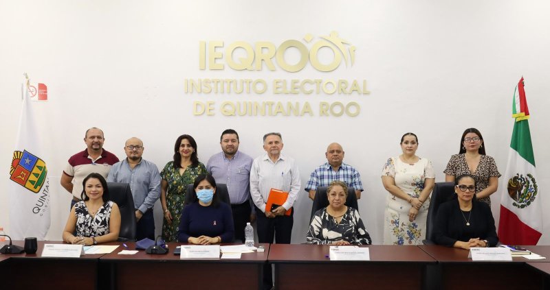 IEQROO Sostiene Reunión con Partidos Políticos para Afinar Lineamientos de Inclusión Electoral