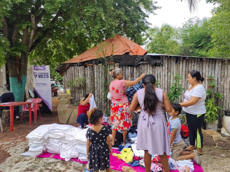 IMM acerca servicios de salud y prevención a familias de la Zona Agrícola de Puerto Morelos