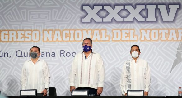 Inaugura el gobernador Carlos Joaquín el XXXIV Congreso Nacional del Notariado Mexicano