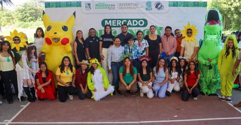 INAUGURAN PRIMERA EDICIÓN DEL “MERCADO ORGÁNICO” EN COLEGIO DE BACHILLERES PUERTO MORELOS