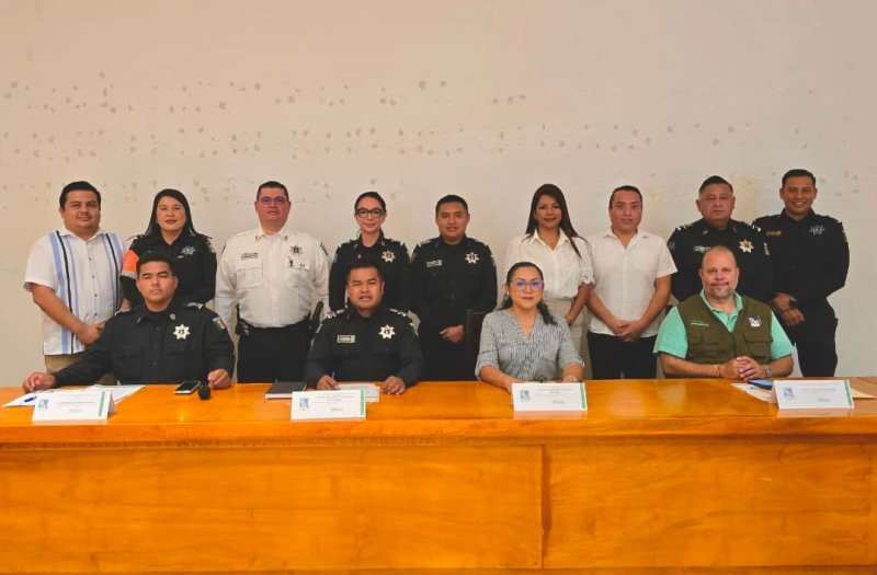 INSTALAN SUBCOMITÉ SECTORIAL DE SEGURIDAD CIUDADANA Y PROTECCIÓN CIVIL EN PUERTO MORELOS