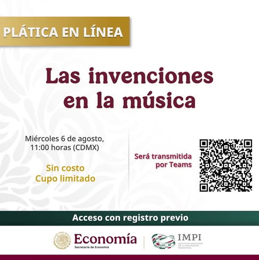 Invitan a charla virtual sobre innovación y música: “Las invenciones en la música”