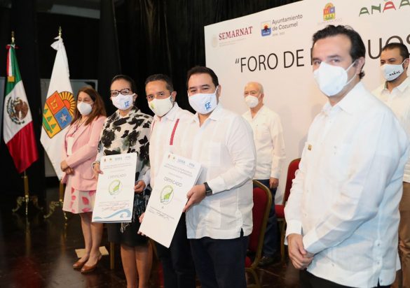 La Fundación de Parques y Museos de Cozumel logra dos certificaciones ambientales estatales