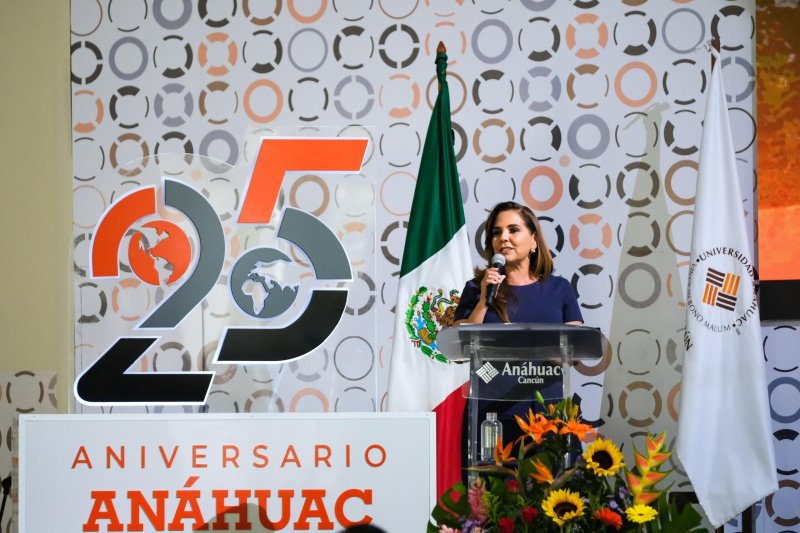 La Gobernadora Mara Lezama Da Inicio a la Construcción del Nuevo Edificio de Ciencias de la Salud en la Universidad Anáhuac Cancún