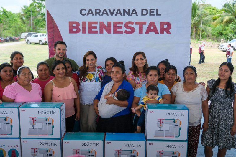 Lleva Mara Lezama más de 40 servicios gratuitos a Nuevo Canaán a través de las Caravanas del Bienestar
