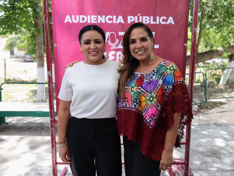 MARA LEZAMA Y BLANCA MERARI ENCABEZAN EN PUERTO MORELOS LA AUDIENCIA PÚBLICA “LA VOZ DEL PUEBLO”