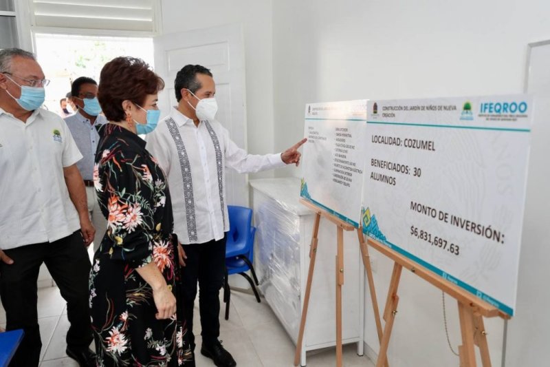 Más espacios para la educación y certeza jurídica en la propiedad en Cozumel: Carlos Joaquín