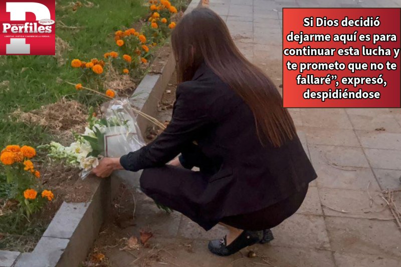 #Nacional A un mes del asesinato de Carlos Manzo, Grecia Quiroz regresa al lugar del ataque y promete continuar su legado