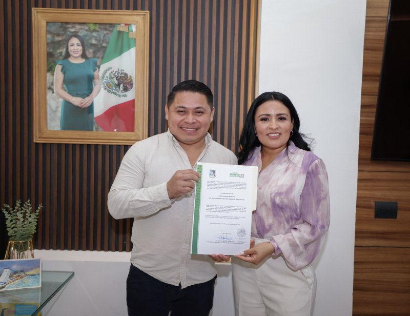 NOMBRAN NUEVO TESORERO EN PUERTO MORELOS