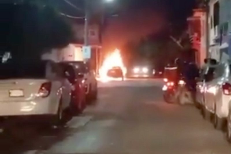 Nueva jornada de violencia en Villahermosa, Tabasco: balaceras y quema de autos
