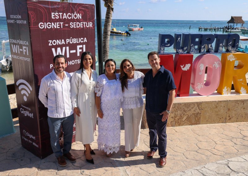 PARQUE FUNDADORES Y MUELLE DE PESCADORES YA CUENTAN CON INTERNET GRATUITO DE ALTA VELOCIDAD: BLANCA MERARI