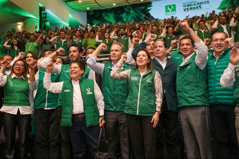 Partido Verde perfila vuelo propio en 2027: evalúa competir sin Morena en cuatro estados clave