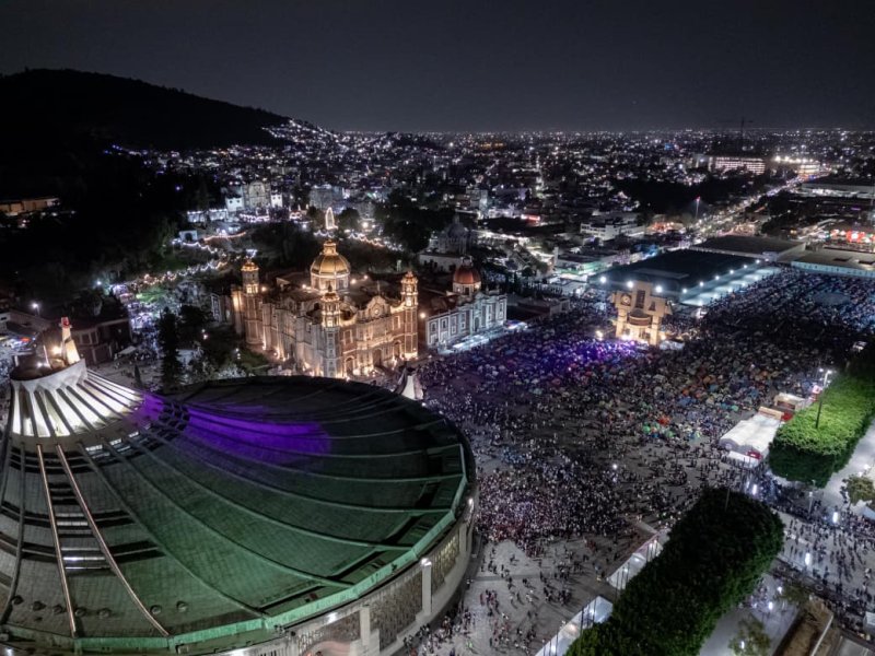 Peregrinos colman la Basílica de Guadalupe en una nueva jornada de devoción