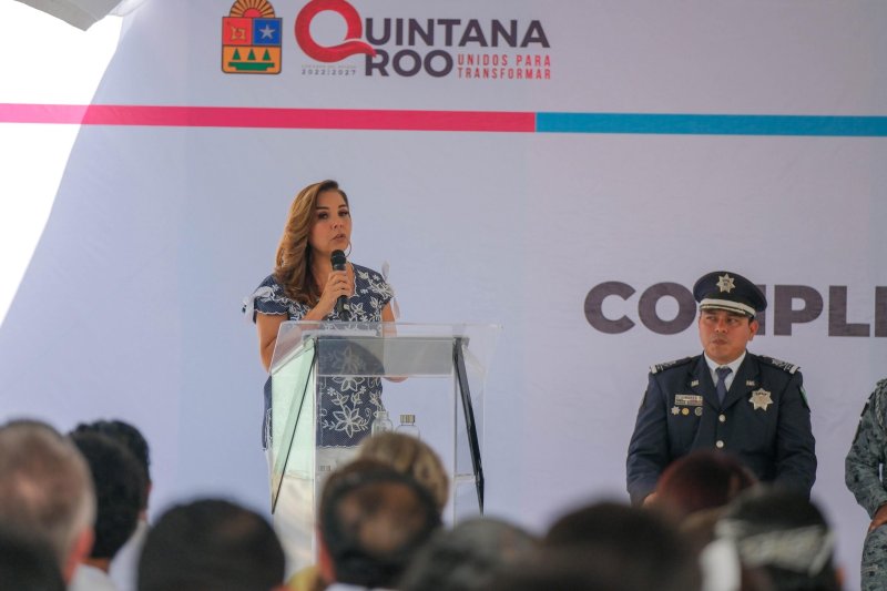 Pone en servicio Mara Lezama nuevo C2 en Costa Mujeres, que se incorpora a una red para construir la paz