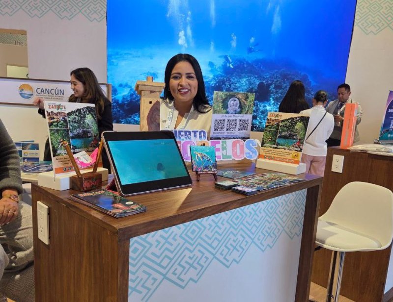 PUERTO MORELOS LISTO PARA BRILLAR EN EL TIANGUIS TURÍSTICO MÉXICO 2026: BLANCA MERARI