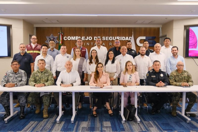 Quintana Roo afina estrategia integral de seguridad rumbo al Mundial 2026 con la instalación de un Comité Estatal