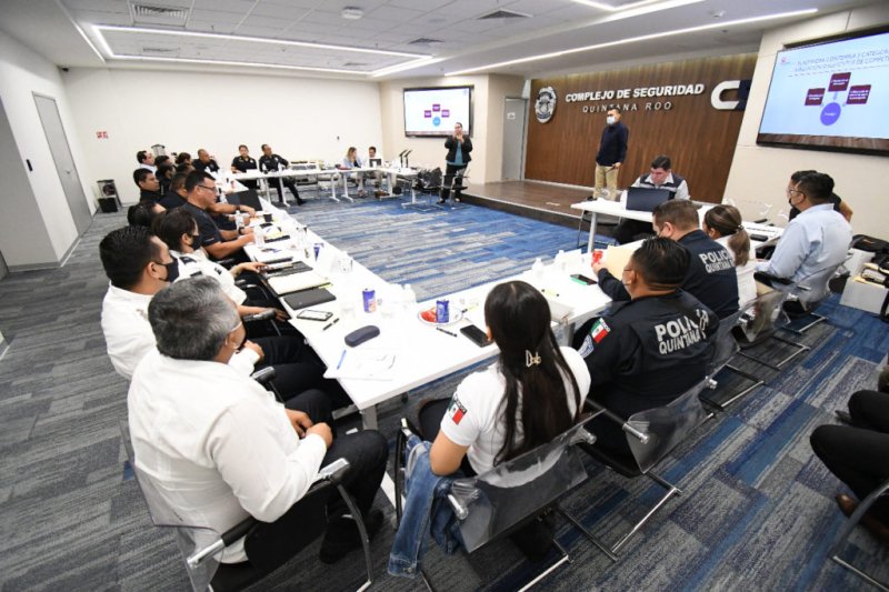 Quintana Roo profesionaliza a elementos de seguridad para tener investigadores certificados a nivel nacional