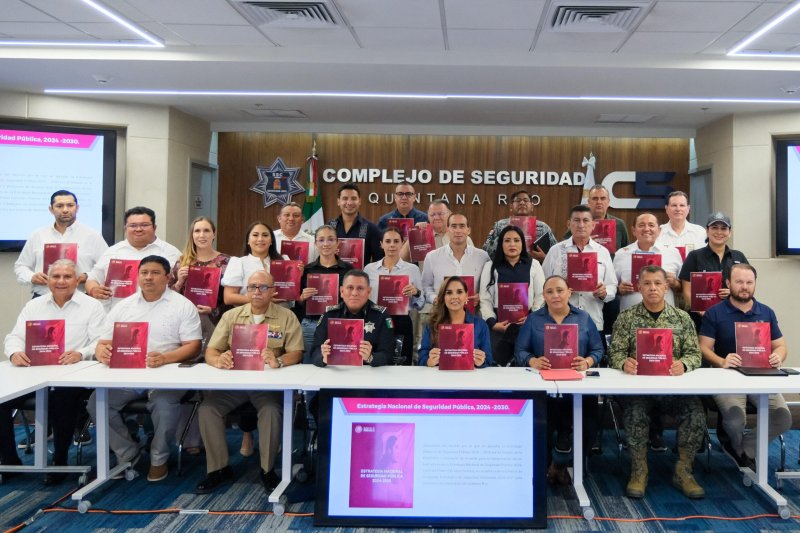 Quintana Roo se alinea con Estrategia Nacional de Seguridad: coordinación total por la paz