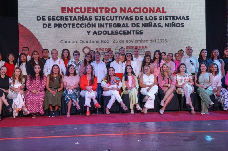 RATIFICA BLANCA MERARI SU COMPROMISO CON LA DEFENSA DE NIÑAS, NIÑOS Y ADOLESCENTES DE PUERTO MORELOS