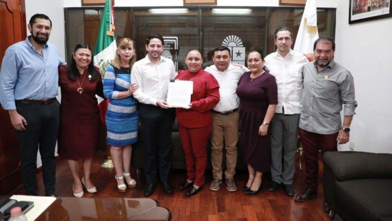 Recibe Congreso iniciativa de reforma a la Ley de Movilidad, presentada por la gobernadora Mara Lezama.